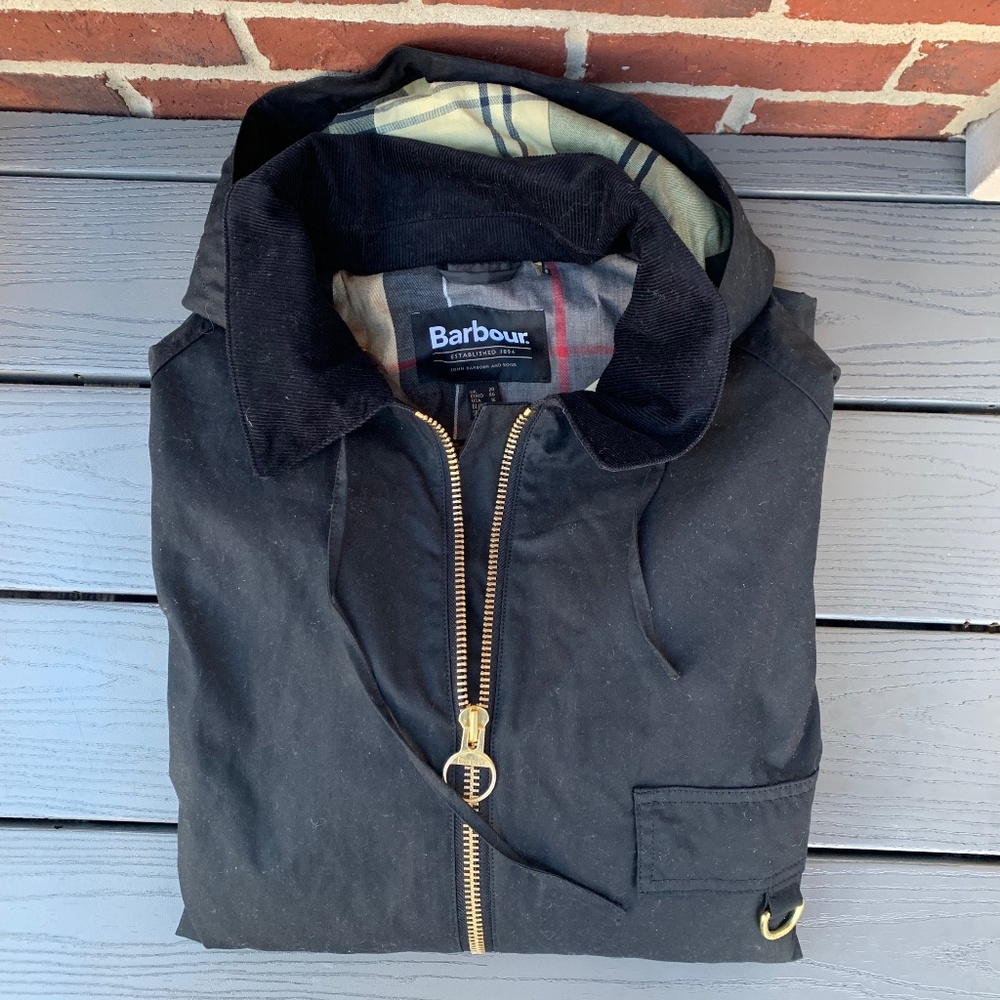 Barbour Highclere Hooded Wax Jacket